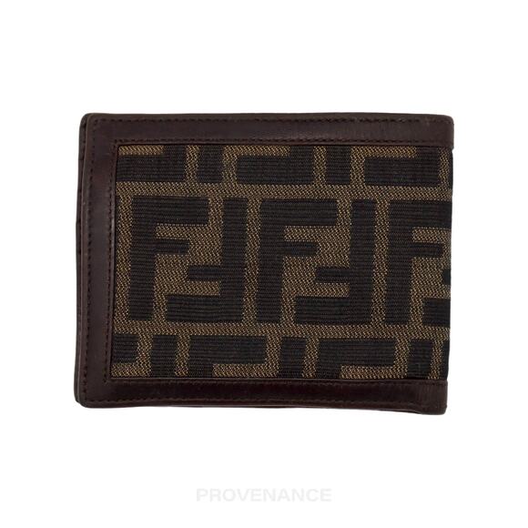 🔴 Fendi Bifold Wallet - FF Zucca - Picture 2 of 8